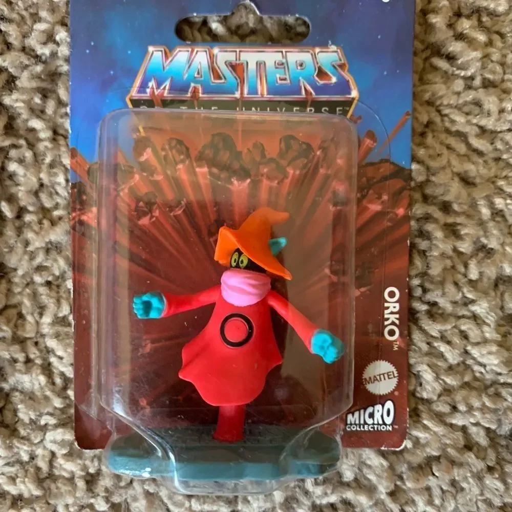 He-Man, mini figures, Orko and Man at Arms cake topper, stocking stuffer